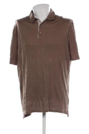 Pánské tričko  Ermenegildo Zegna, Velikost 4XL, Barva Hnědá, Cena  1 729,00 Kč