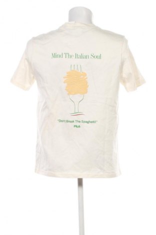 Męski T-shirt FILA, Rozmiar M, Kolor ecru, Cena 166,99 zł