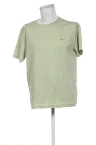 Мъжка тениска Gant, Размер XL, Цвят Зелен, Цена 87,99 лв.