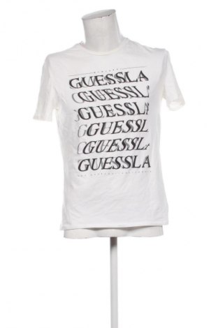 Tricou de bărbați Guess, Mărime L, Culoare Alb, Preț 135,00 Lei