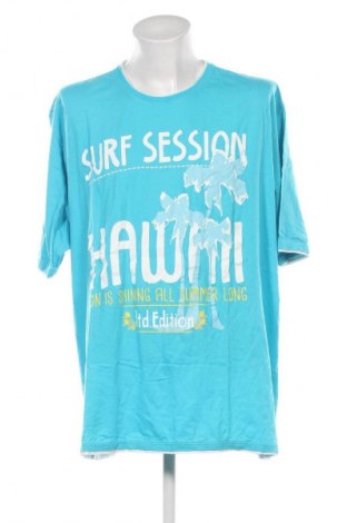 Pánske tričko  Identic, Veľkosť 5XL, Farba Modrá, Cena  9,95 €