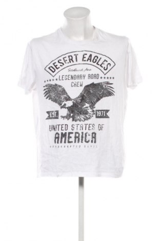 Męski T-shirt Infinity, Rozmiar XXL, Kolor Biały, Cena 41,99 zł