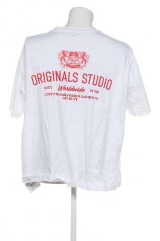 Męski T-shirt Jack & Jones, Rozmiar XXL, Kolor Biały, Cena 67,99 zł