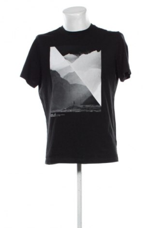Tricou de bărbați Jack Wolfskin, Mărime L, Culoare Negru, Preț 107,34 Lei