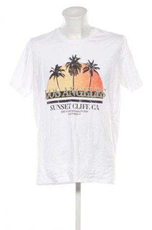 Ανδρικό t-shirt Jean Pascale, Μέγεθος XXL, Χρώμα Λευκό, Τιμή 9,99 €