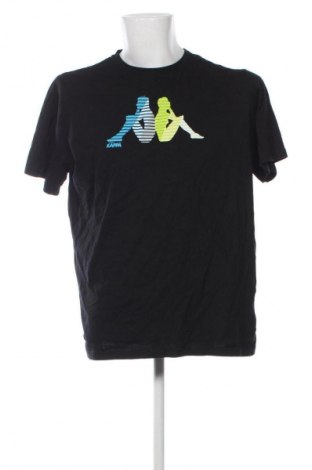 Ανδρικό t-shirt Kappa, Μέγεθος XXL, Χρώμα Μαύρο, Τιμή 10,99 €