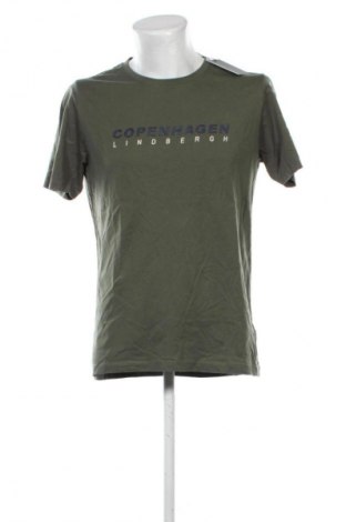Herren T-Shirt Lindbergh, Größe L, Farbe Grün, Preis € 41,99