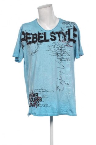 Мъжка тениска Much More, Размер 3XL, Цвят Син, Цена 14,99 лв.