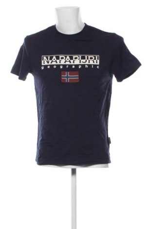 Herren T-Shirt Napapijri, Größe M, Farbe Blau, Preis € 20,97