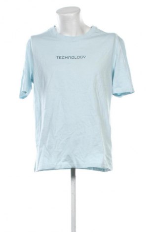 Męski T-shirt Oliver Jacob, Rozmiar XXL, Kolor Niebieski, Cena 83,99 zł