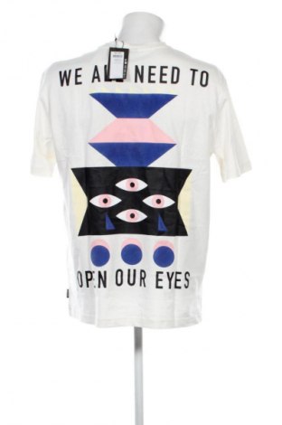 Męski T-shirt Only & Sons, Rozmiar L, Kolor Biały, Cena 49,99 zł