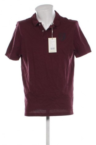 Мъжка тениска Pier One, Размер XL, Цвят Червен, Цена 32,99 лв.