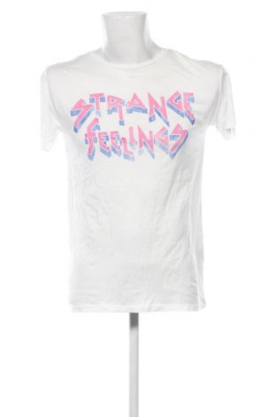 Ανδρικό t-shirt Pull&Bear, Μέγεθος M, Χρώμα Λευκό, Τιμή 9,74 €