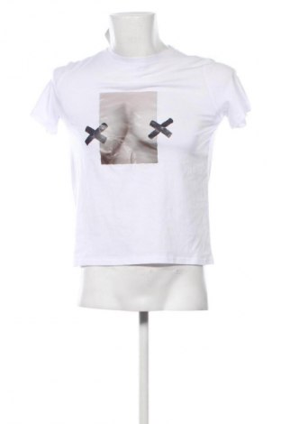 Мъжка тениска SHEIN, Размер S, Цвят Бял, Цена 9,78 €