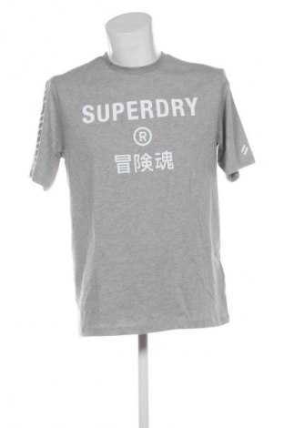 Męski T-shirt Superdry, Rozmiar M, Kolor Szary, Cena 107,99 zł