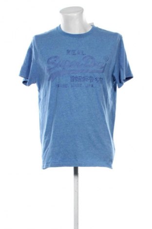 Ανδρικό t-shirt Superdry, Μέγεθος XXL, Χρώμα Μπλέ, Τιμή 14,99 €