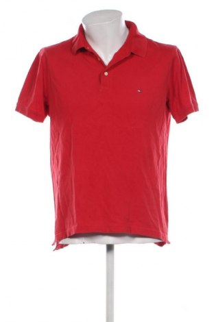 Pánské tričko  Tommy Hilfiger, Velikost XL, Barva Červená, Cena  1 029,00 Kč