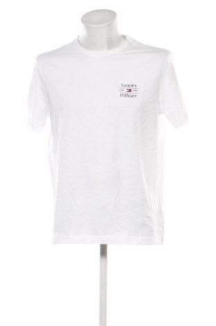 Tricou de bărbați Tommy Hilfiger, Mărime L, Culoare Alb, Preț 172,99 Lei