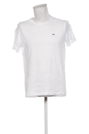 Herren Shirt Tommy Jeans, Größe L, Farbe Weiß, Preis 51,99 €