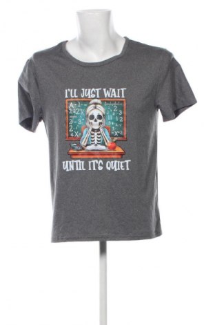 Herren T-Shirt Unbranded, Größe L, Farbe Grau, Preis € 10,00