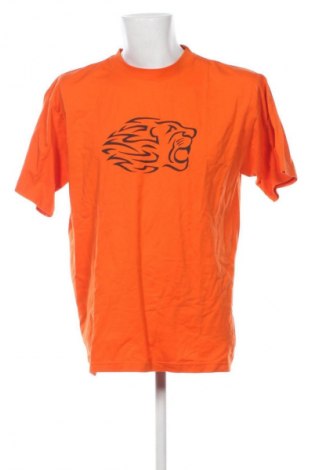 Ανδρικό t-shirt Unbranded, Μέγεθος XXL, Χρώμα Πορτοκαλί, Τιμή 9,74 €
