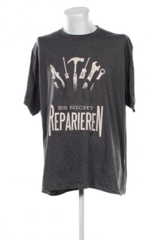 Мъжка тениска Unbranded, Размер 3XL, Цвят Сив, Цена 15,99 лв.