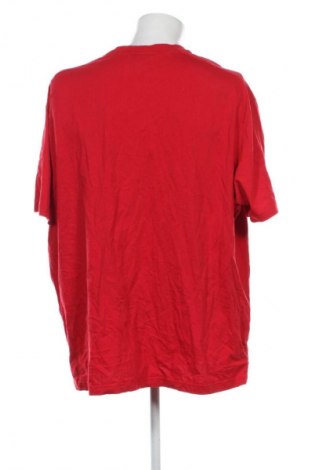 Мъжка тениска Unbranded, Размер 5XL, Цвят Червен, Цена 8,69 €