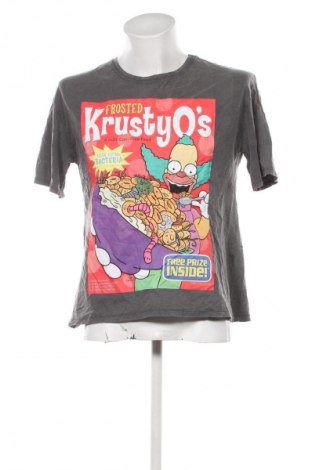 Ανδρικό t-shirt Zara, Μέγεθος L, Χρώμα Γκρί, Τιμή 18,99 €