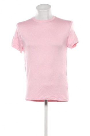 Ανδρικό t-shirt Zara, Μέγεθος M, Χρώμα Ρόζ , Τιμή 8,16 €