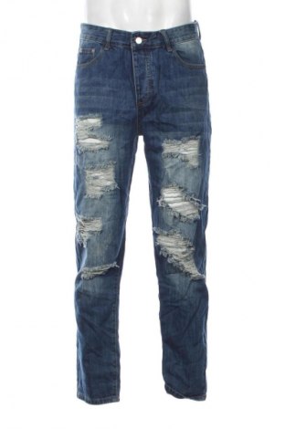 Męskie jeansy SHEIN, Rozmiar M, Kolor Niebieski, Cena 41,99 zł