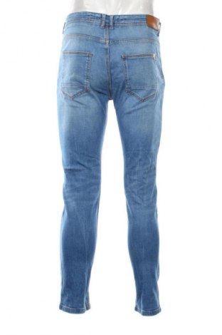 Blugi de bărbați Zara, Mărime M, Culoare Albastru, Preț 61,99 Lei