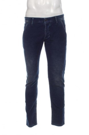 Pantaloni raiați de bărbați Jack & Jones, Mărime M, Culoare Albastru, Preț 238,99 Lei