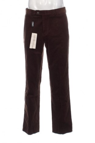 Pantaloni raiați de bărbați T.M.Lewin, Mărime L, Culoare Maro, Preț 411,00 Lei