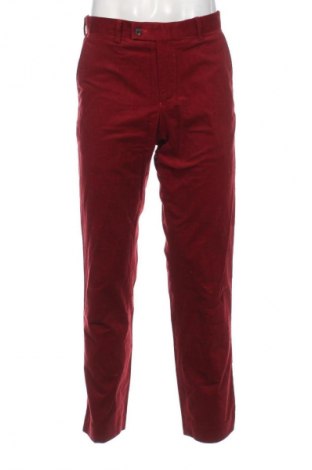Pantaloni raiați de bărbați T.M.Lewin, Mărime M, Culoare Roșu, Preț 179,00 Lei