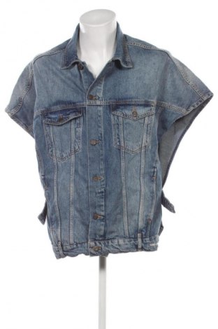 Мъжки елек Zara, Размер M, Цвят Син, Цена 11,75 €