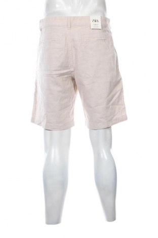Ανδρικό κοντό παντελόνι Zara, Μέγεθος M, Χρώμα  Μπέζ, Τιμή 23,52 €