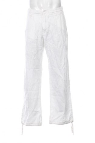 Ανδρικό παντελόνι H&M, Μέγεθος L, Χρώμα Λευκό, Τιμή 29,99 €