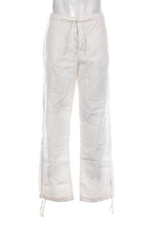 Męskie spodnie H&M, Rozmiar L, Kolor Biały, Cena 126,99 zł