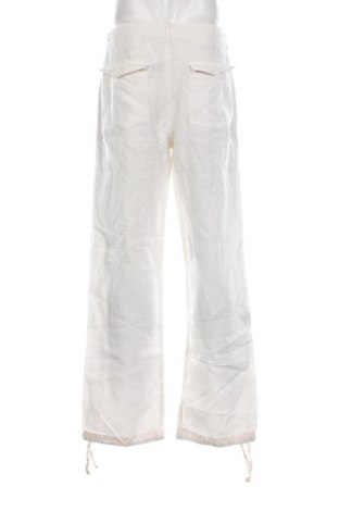 Męskie spodnie H&M, Rozmiar L, Kolor Biały, Cena 126,99 zł