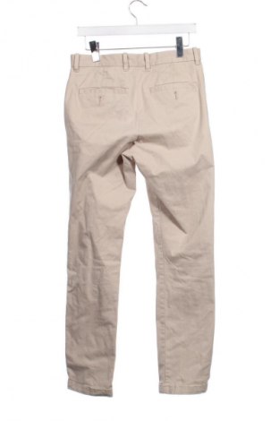 Мъжки панталон H&M, Размер S, Цвят Бежов, Цена 39,10 лв.