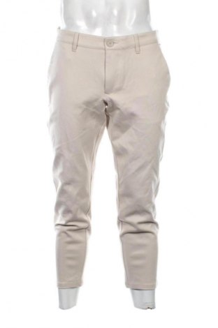 Męskie spodnie Only & Sons, Rozmiar L, Kolor ecru, Cena 142,39 zł