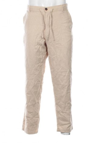 Pantaloni de bărbați Selected Homme, Mărime XL, Culoare Bej, Preț 342,99 Lei