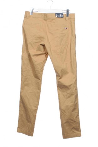 Pantaloni de bărbați Tommy Jeans, Mărime M, Culoare Bej, Preț 529,99 Lei