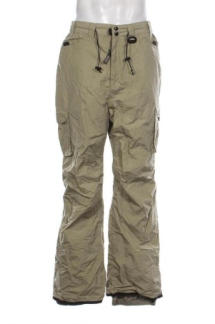 Мъжки панталон за зимни спортове Unbranded, Размер L, Цвят Зелен, Цена 37,99 лв.