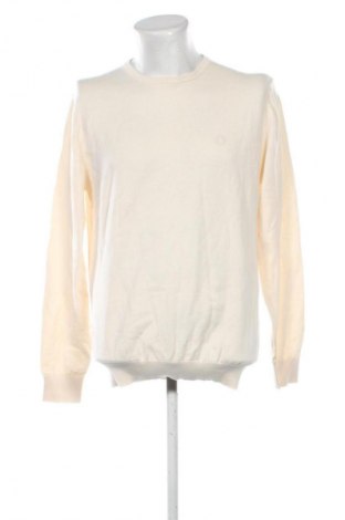 Ανδρικό πουλόβερ BOS, Μέγεθος L, Χρώμα Εκρού, Τιμή 25,99 €