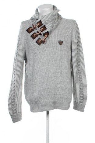 Pánský svetr  Cipo & Baxx, Velikost XL, Barva Šedá, Cena  379,00 Kč