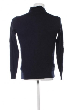 Ανδρικό πουλόβερ Cotton&silk, Μέγεθος M, Χρώμα Μπλέ, Τιμή 33,52 €