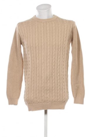 Herrenpullover Crosshatch, Größe XL, Farbe Beige, Preis € 65,60