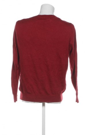 Ανδρικό πουλόβερ Dressmann, Μέγεθος L, Χρώμα Κόκκινο, Τιμή 12,99 €