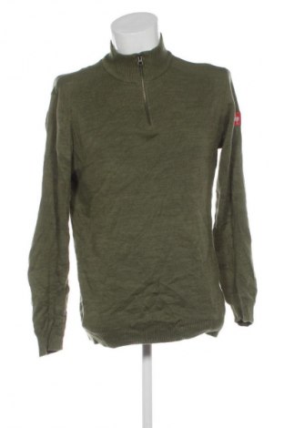 Ανδρικό πουλόβερ Engelbert Strauss, Μέγεθος L, Χρώμα Πράσινο, Τιμή 17,99 €